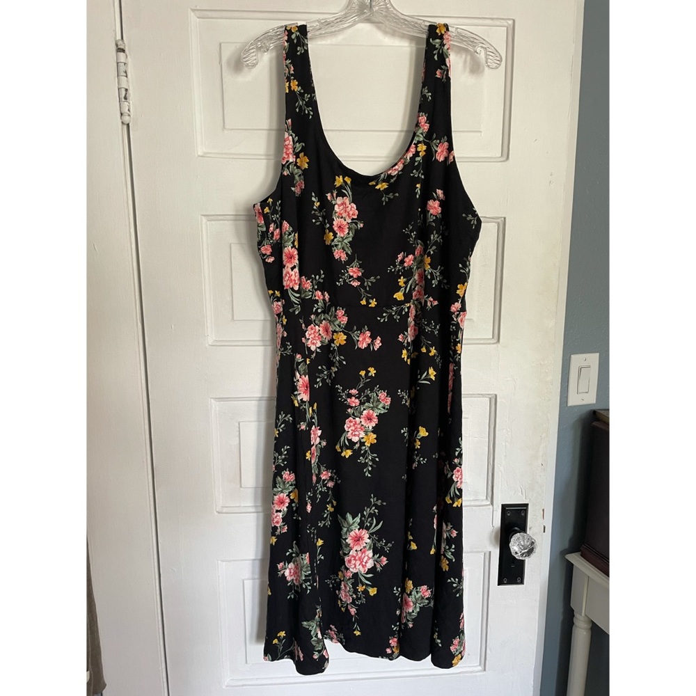 Old navy floral tank dress